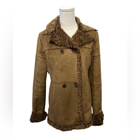 Etam faux shearling coat- small - Picture 2 of 4